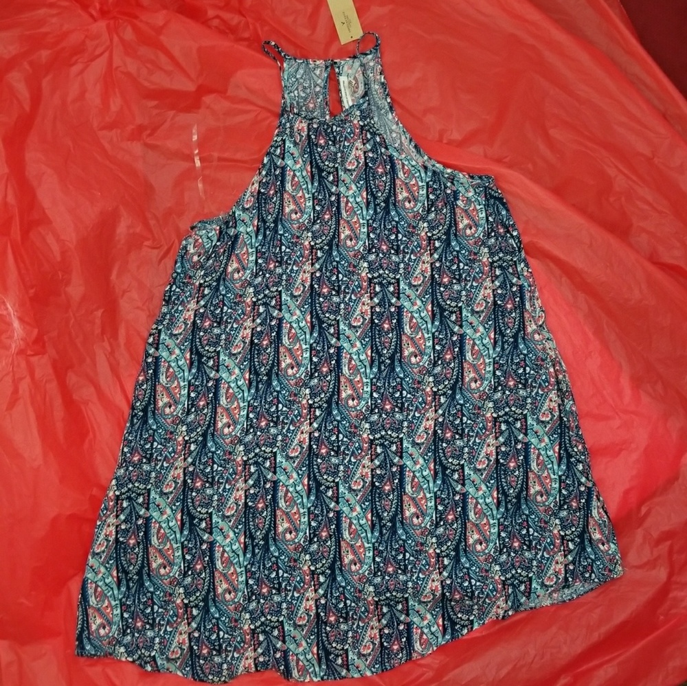 American Eagle Outfitter blue mini dress NWT